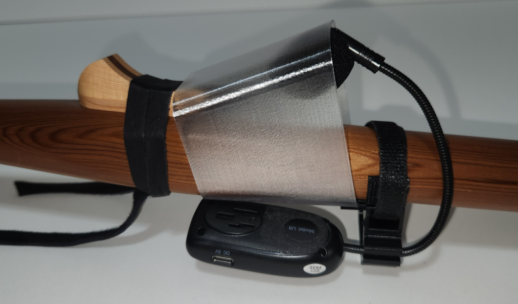 Mic Holder and Wind Guard Kit - Mid Range Flutes